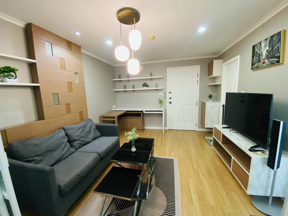 ปล่อยเช่าคอนโด ลุมพินี วิลล์ รามคำแหง 26 ห้องน่าอยู่ เฟอร์นิเจอร์ภายในแบบ Built-in ครบจบที่เดียว