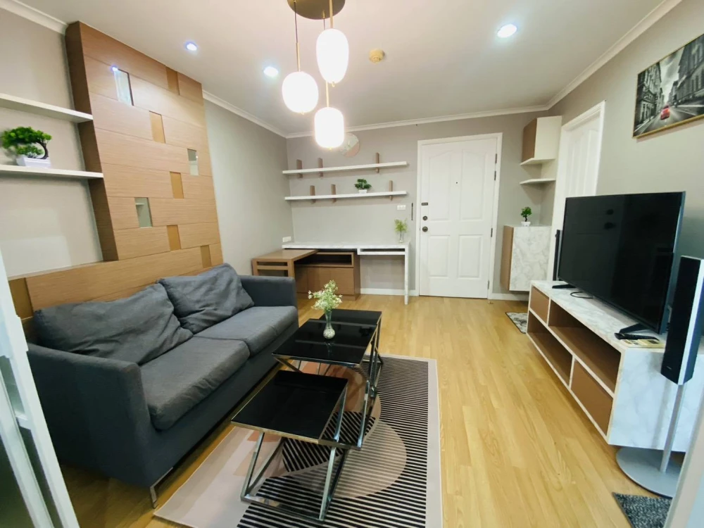 ปล่อยเช่าคอนโด ลุมพินี วิลล์ รามคำแหง 26 ห้องน่าอยู่ เฟอร์นิเจอร์ภายในแบบ Built-in ครบจบที่เดียว