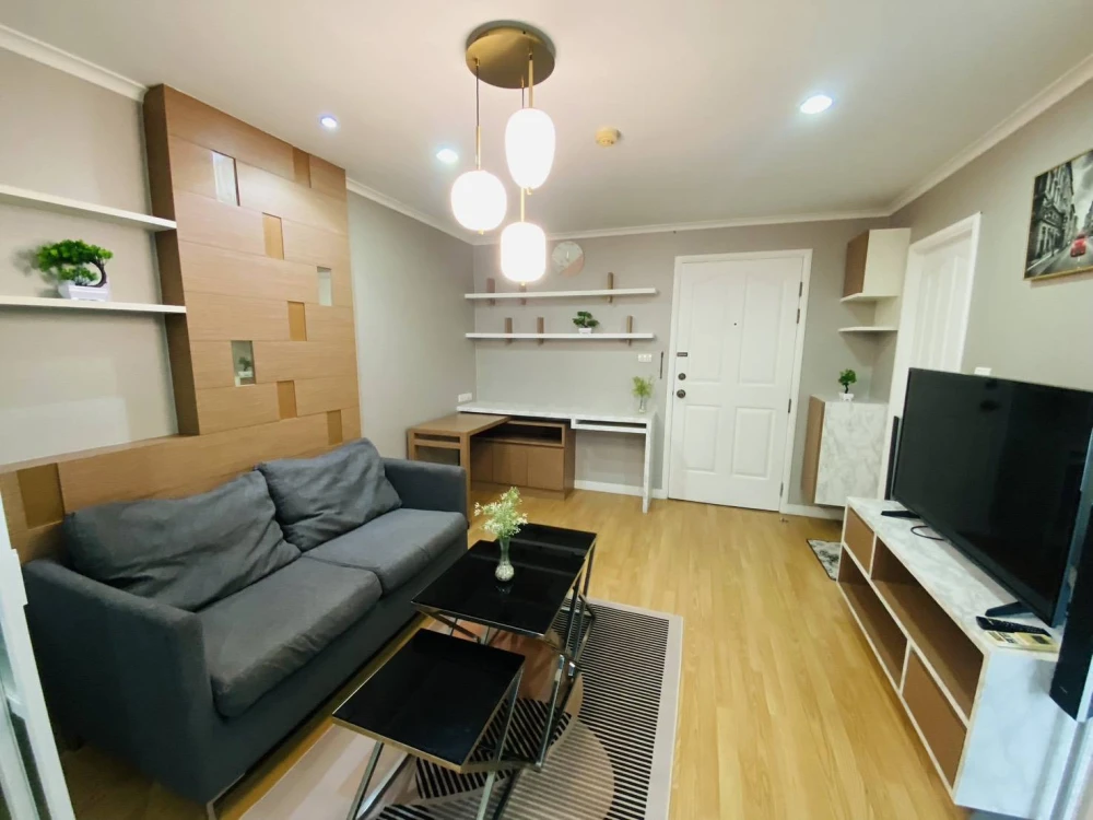 ปล่อยเช่าคอนโด ลุมพินี วิลล์ รามคำแหง 26 ห้องน่าอยู่ เฟอร์นิเจอร์ภายในแบบ Built-in ครบจบที่เดียว