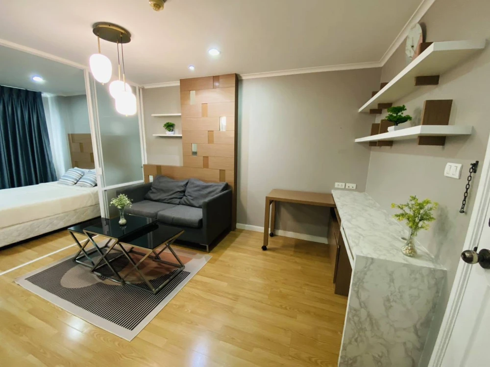 ปล่อยเช่าคอนโด ลุมพินี วิลล์ รามคำแหง 26 ห้องน่าอยู่ เฟอร์นิเจอร์ภายในแบบ Built-in ครบจบที่เดียว