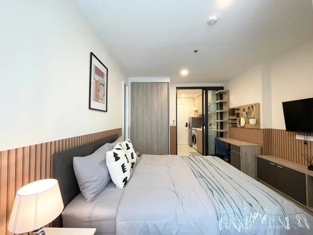 ปล่อยเช่าคอนโด เดนิม จตุจักร ห้องแต่งพร้อมอยู่ เฟอร์ เครื่องใช้ไฟฟ้าครบ ราคาคุ้ม พลาดแล้วจะเสียดายทีหลัง