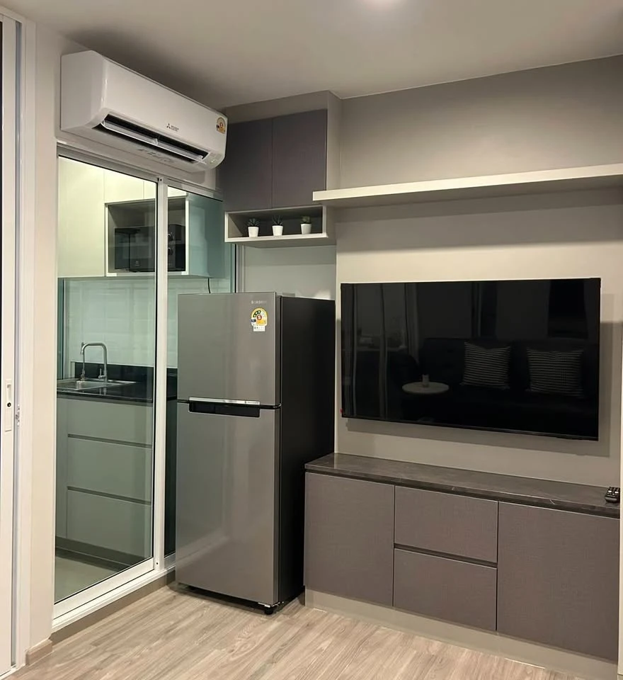 ปล่อยเช่าคอนโด : Regent home บางนา ห้องแต่งน่าอยู่ ชั้น 21 ได้วิวสูง สิ่งอำนวยความสะดวกครบ จองเลย