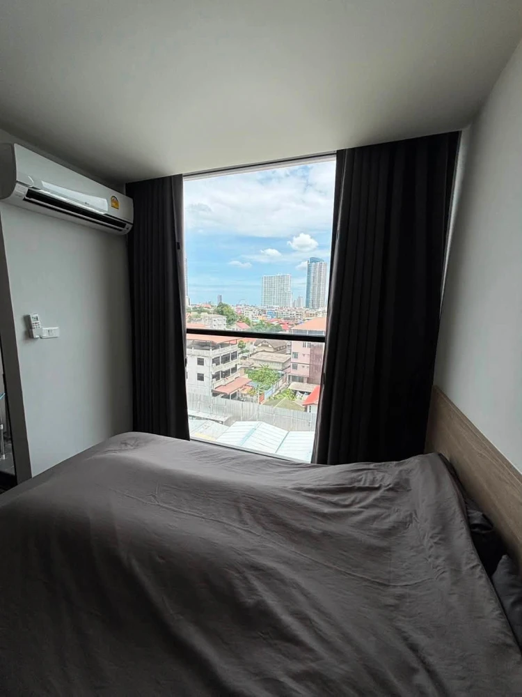 ปล่อยเช่าคอนโด FLEXI Sathon – Charoennakorn   ห้องมีวิวเปิดโล่ง มองเห็นเอเชียทีค เฟอร์ เครอื่งใช้ไฟฟ้าครบ จองเลย