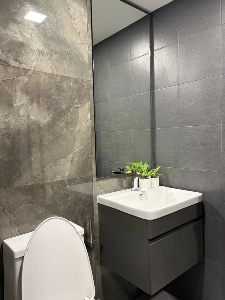 ปล่อยเช่าคอนโด Maroon Ratchada 32 One Bedroom ชั้น 3 ฟังก์ชันจัดสรรอย่างลงตัว กั้นโซนห้องครัวห้องนอน มาจอง