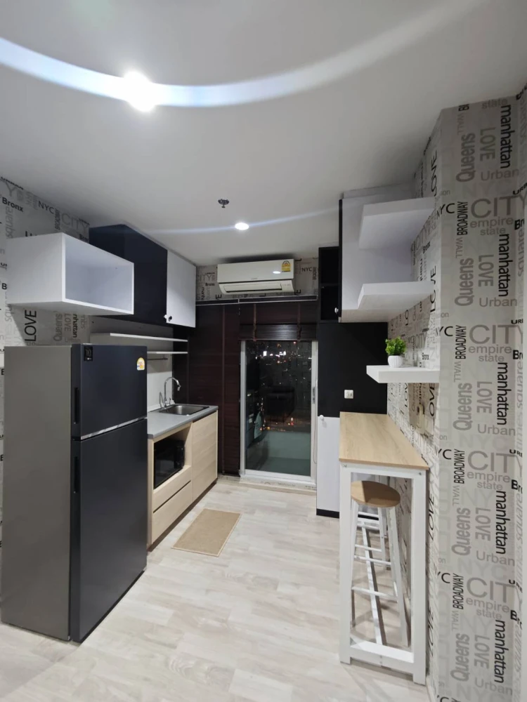 ปล่อยเช่าคอนโด Plum Condo Ramkhamhaeng Station ห้องติดวอลเปเปอร์อย่างดี ราคาคุ้ม มาจองได้แล้ววันนี้