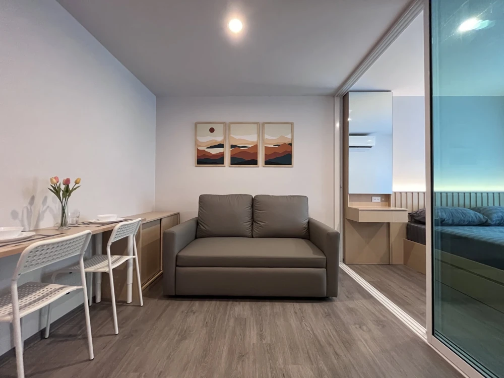 ปล่อยเช่าคอนโด Regent Home Bangna ห้องพร้อมอยู่ Built-in ทั้งห้อง สะดวกครบจบที่เดียว มาจองด่วน