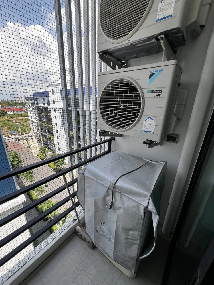 ปล่อยเช่าด่วนๆ V Condo Salaya ห้องน่อยู่ เฟอร์ เครื่ืองใช้ไฟฟ้าครบ มาแต่ตัวเข้าอยู่ได้เลย อย่าพลาดเด็ดขาด