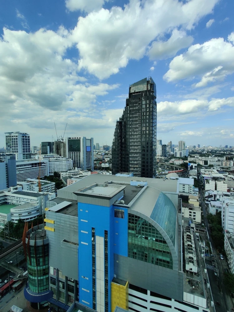 ปล่อยเช่า! คอนโด ริทึ่ม รัชดา-ห้วยขวาง ชั้น 24  (ห้องมุม วิวฝั่งเซนจูรี่ BTS อนุเสาวรีย์) เฟอร์นิเจอร์+เครื่องใช้ไฟฟ้าตามรูปภาพค่ะ พร้อมเข้าอยู่