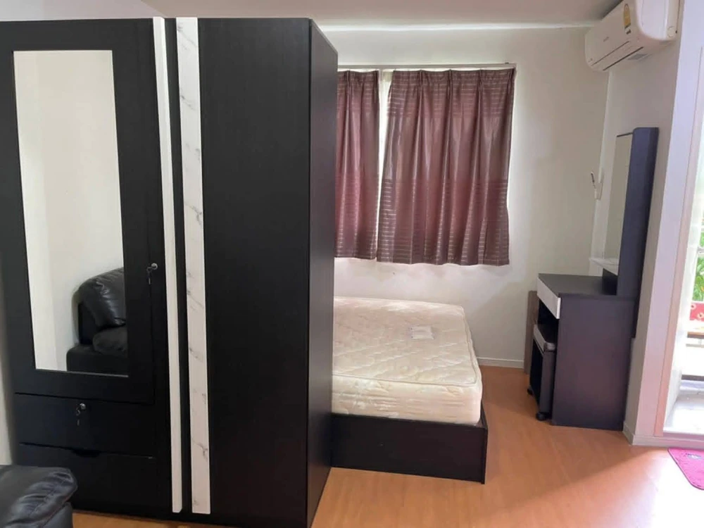 ปล่อยเช่า คอนโ ดลุมพินี ร่มเกล้า-สุวรรณภูมิ ห้องสตูดิโอ ชั้น 2 ไม่สูง ราคาอย่างคุ้ม พลาดแล้วจะเสียดายทีหลัง