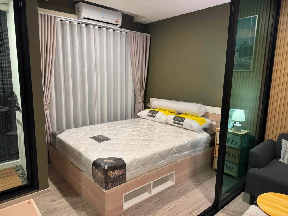 ปล่อยเช่า A Land Condo Sai Noi-Westgat ห้องน่าอยู่ เฟอร์ เครื่องใช้ไฟฟ้าครบครัน ราคาดี มาจองเลย อย่าพลาด