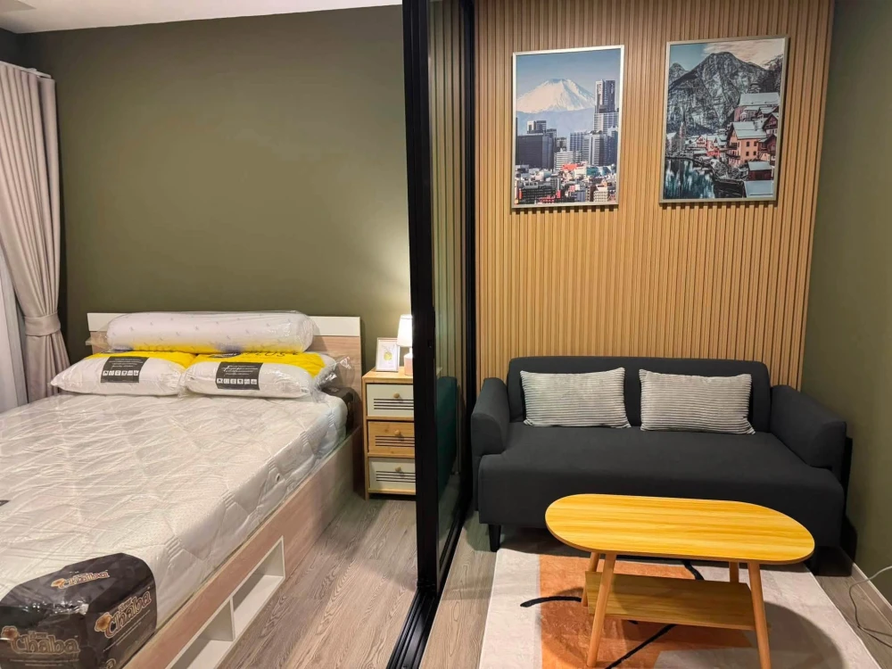 ปล่อยเช่า A Land Condo Sai Noi-Westgat ห้องน่าอยู่ เฟอร์ เครื่องใช้ไฟฟ้าครบครัน ราคาดี มาจองเลย อย่าพลาด