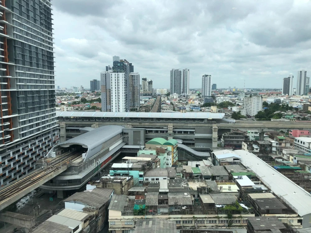 ปล่อยเช่า Ideo Mobi Bangsue grand interchange ห้องน่าอยู่มาก ชั้นสูงลมเย็น ผนังติดวอลอย่างดี จองด่วน