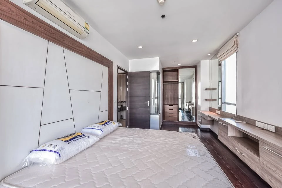 ปล่อยเช่า ideo q phayathai ห้องขนาด 1 ห้องนอน ขนาด 50 ตรม ห้องมุม