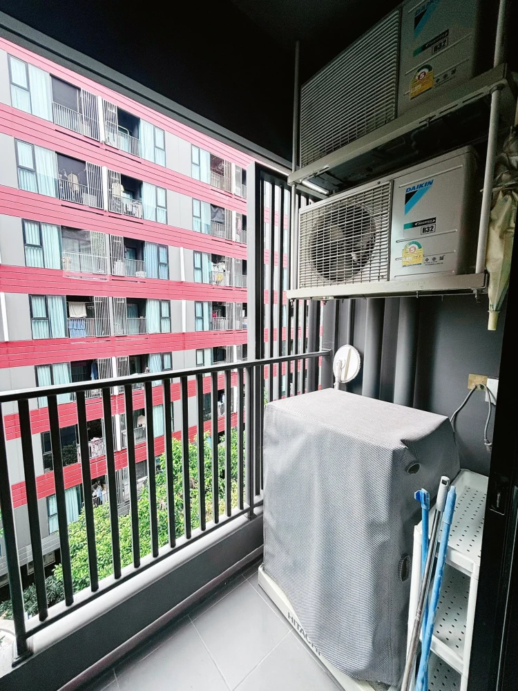 ปล่อยเช่า Kave TU ชั้น 5   วิวสระ บรรยากาศดี แสงเข้าแบบ warm light ห้องครบ พร้อมเข้าอยู่ได้เลย  มาจองเลย