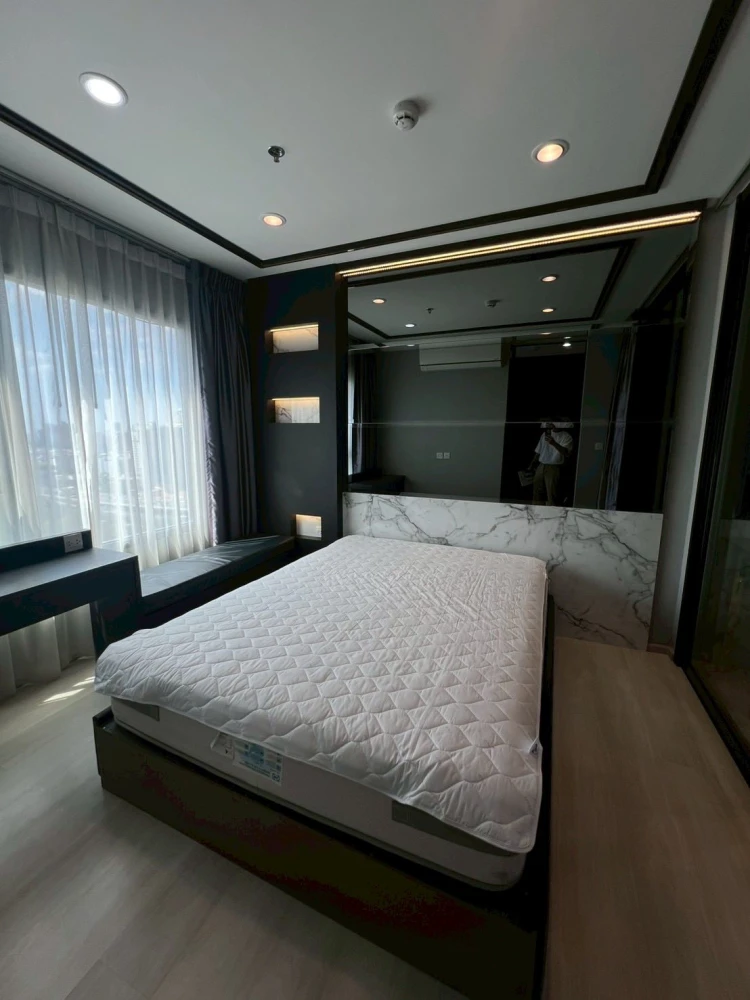 ปล่อยเช่า Life Asoke ห้องสวยมากก โทนหินอ่อนเรียบหรู ถ่ายรูปขึ้นสุด ๆ ครัวบิวท์อินครบ(สวยมาก) จองเลย