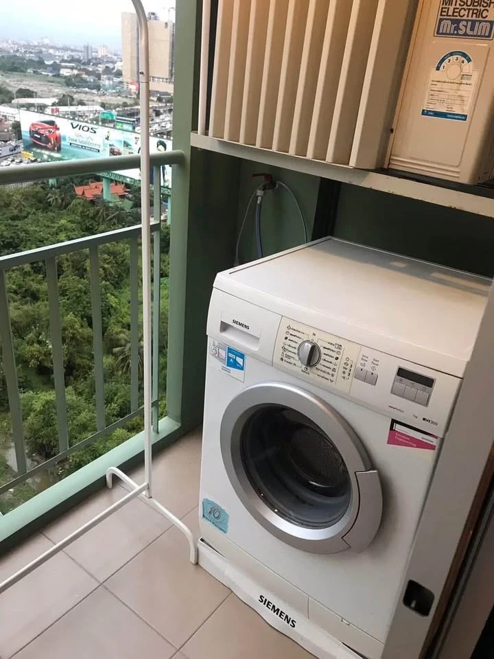 ปล่อยเช่า Lumpini Park Rama 9–Ratchada ห้องพร้อมอยู่ เฟอร์ เครื่องใช้ไฟฟ้าครบ มาแต่ตัวเข้าอยู่ได้เลย อย่าพลาด