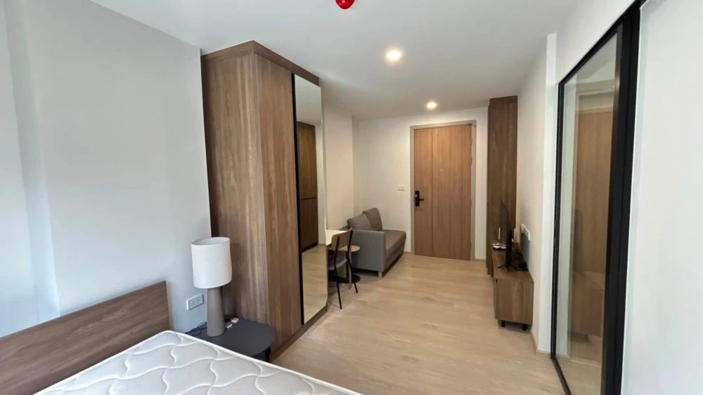 ปล่อยเช่า Nue core Khukhot Station ห้อง studio ชั้น 1 private garden ราคาคุ้ม รีบมาจองเลย อย่าพลาด