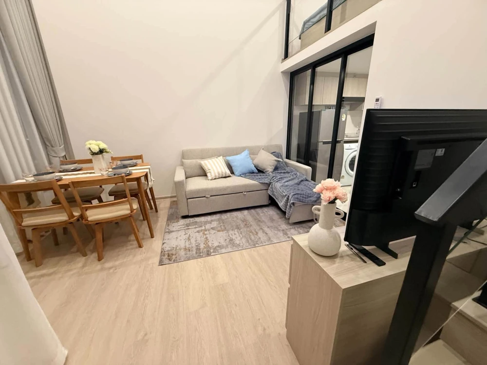 ปล่อยเช่า Origin Plug & Play E22 Station ห้อง Duo Space 1 Bedroom ชั้น: 11 สิ่งอำนวยความสะดวกครบ จองเลย