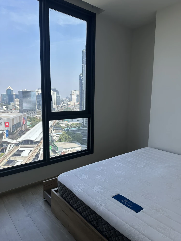 ปล่อยเช่า The crest park residences ห้องพร้อมอยู่ ชั้น 35  city view สะดวกครบจบที่นี่ จองเลยจ้า
