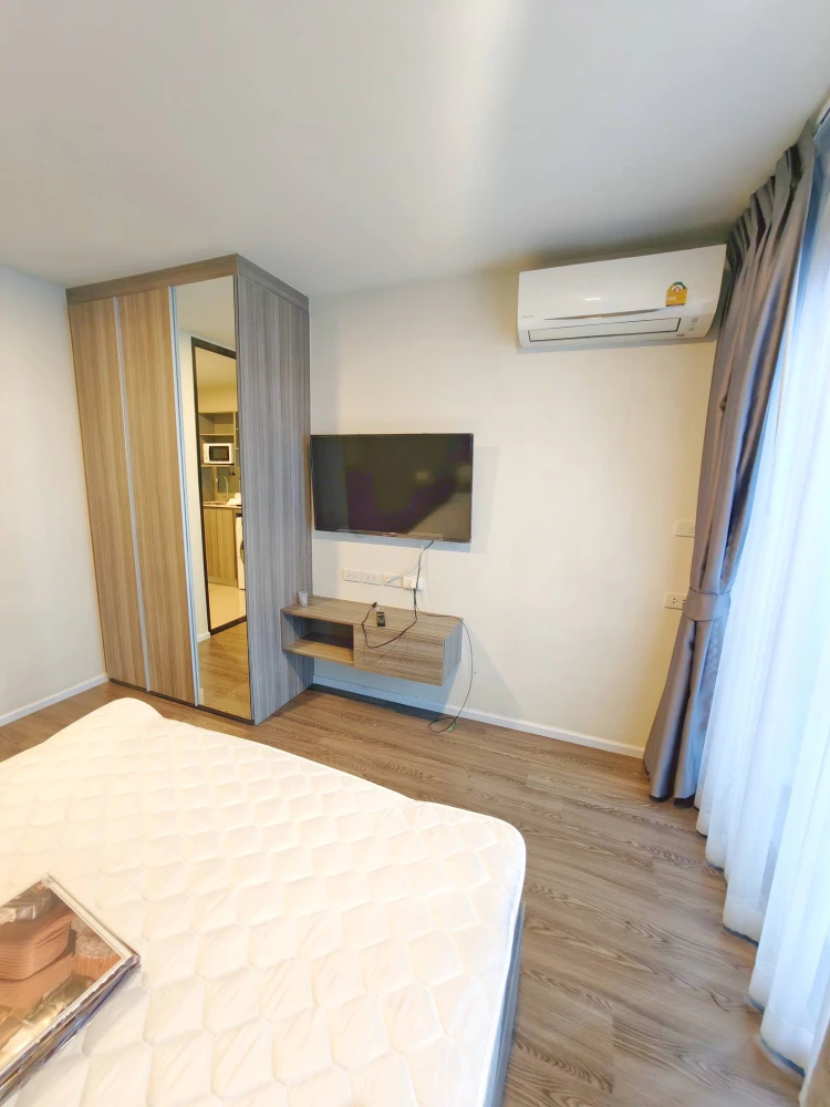 ปล่อยเช่า The origin รามอินทรา 83 ห้องพร้อมอยู่ เฟอร์ เครื่องใช้ไฟฟ้าครบ ลากกระเป๋าเข้าอยู่ได้เลย