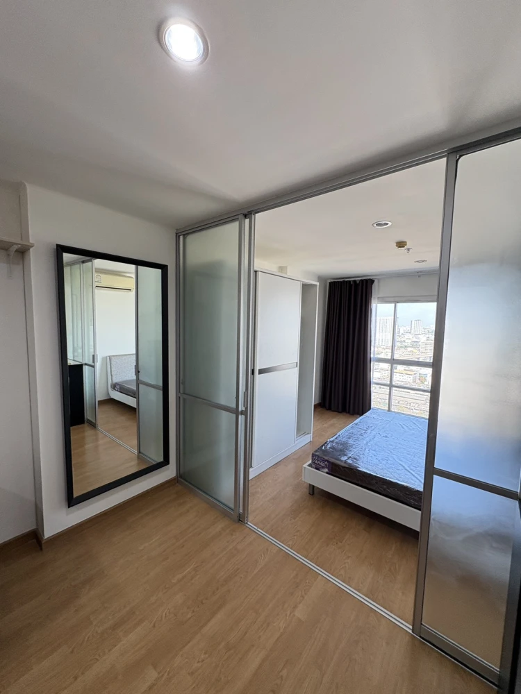 ยู ดีไลท์ บางซื่อ สเตชั่น ชั้นบนสุด วิวดีมาก ครัวแยกเป็นสัดส่วน เครื่องซักผ้าฝาหน้าอย่างดี จองเลยจ้า