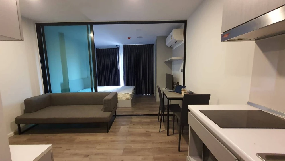 ห้องสวยมาก เฟอร์นิเจอร์และเครื่องใช้ไฟฟ้าอย่างดี สวยคุ้มค่าขนาดนี้ เช่าเลยที่ Modiz Interchange