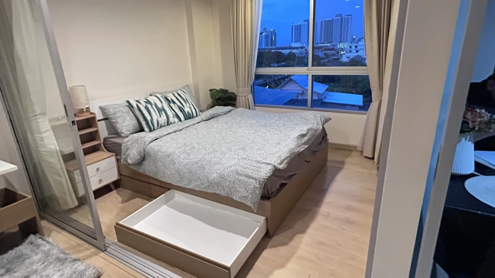 เช่าเลย The Niche id BangKhae ห้องพร้อมเฟอร์นิเจอร์ และเครื่องใช้ไฟฟ้าอย่างดี โอกาสดีมาแล้วรีบจองเลย