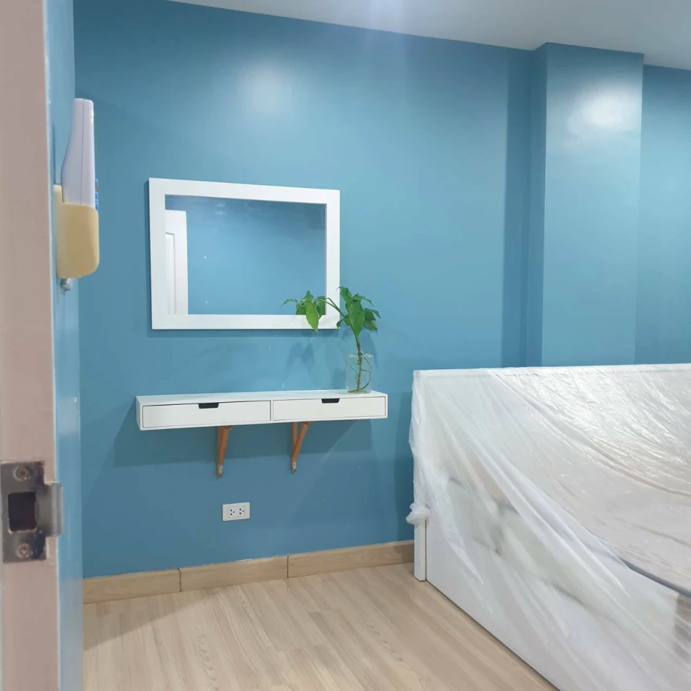 เดอะ นิช ไอดี ลาดพร้าว 130 ห้องกว้าง มีพื้นที่ใช้สอยเพียบ เฟอร์นิเจอร์ครบครัน ดีแบบนี้จองเลย