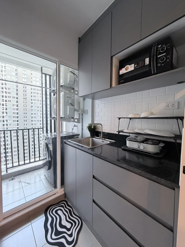 ใหเช่า Regent Home Bangna ห้องพร้อมอยู่ สิ่งอำนวยความสะดวกครบ มาแต่ตัวเข้าอยู่ได้เลย รีบมาจองเลย