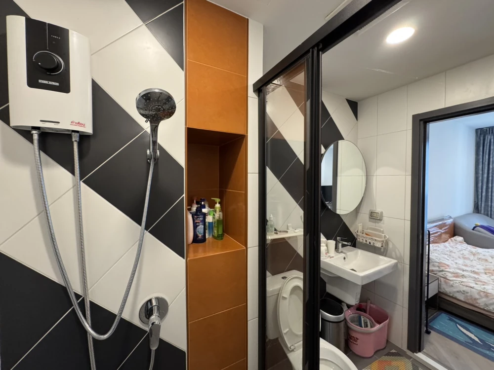 ให่เช่า The Base Saphanmai พร้อมเฟอร์นิเจอร์ + เครื่องใช้ไฟฟ้า ครบ จองเลย