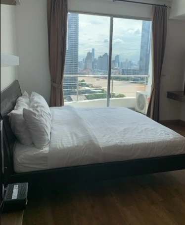 Condo for rent, Supalai River Place, Bangkok Bridge side, good location, easy to travel, hurry and reserve now.