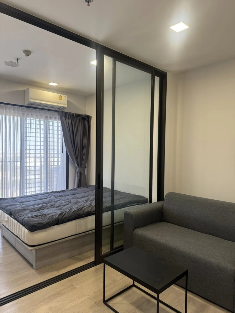 ให้เช่า Modiz Launch Rangsit ห้องน่าอยู่ เฟอร์นิเจอร์และเครื่องใช้ไฟฟ้าครบครัน หิ้วกระเป๋าเข้าอยู่ได้เลยจ้า