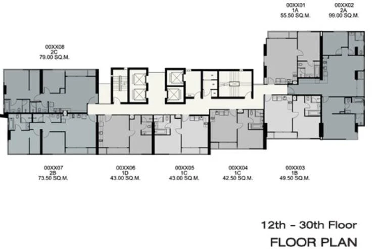 ให้เช่า/ขาย คอนโด เอช คิว ทองหล่อ