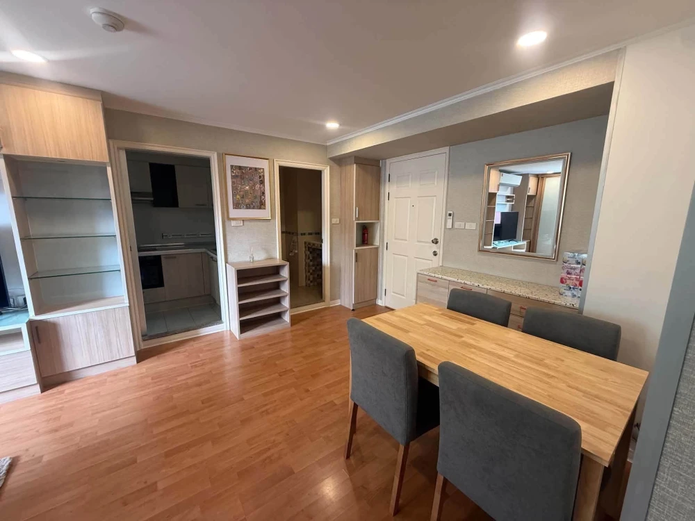 ให้เช่าคอนโดลุมพินี วิลล์ ศูนย์วัฒนธรรม 2 Bed 2 Bath ใหญ่จุใจ บิลท์อินยกห้อง สวยสง่า แต่งครบพร้อมเข้าอยู่ จองเลย