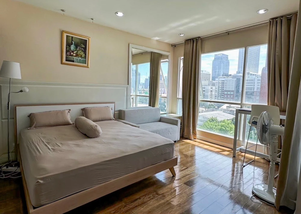ให้เช่าคอนโดหรูห้องใหญ่ 42 ตร.ม. มีอ่างอาบน้ำ ชั้น 10 วิวสวย ทำเลลักชัวรีใจกลางชิดลม-เพลินจิต | ✨ The Address Chidlom (ดิ แอดเดรส ชิดลม) images