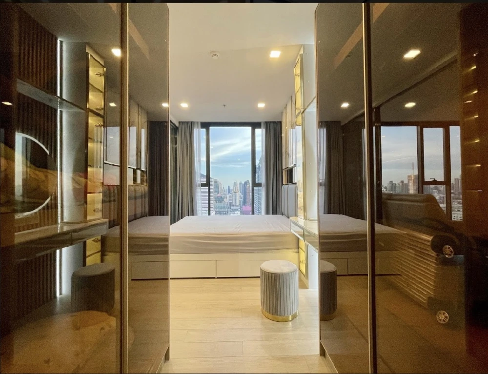 ให้เช่าคอนโดหรูใจกลางพระราม 9 วิวเมืองสวย พร้อมส่วนกลางระดับ Luxury ✨ โครงการ One 9 Five Asoke–Rama 9