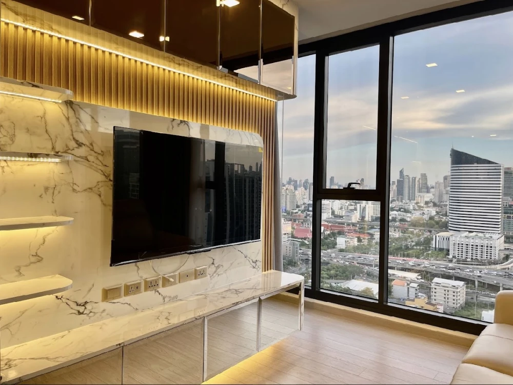 ให้เช่าคอนโดหรูใจกลางพระราม 9 วิวเมืองสวย พร้อมส่วนกลางระดับ Luxury ✨ โครงการ One 9 Five Asoke–Rama 9