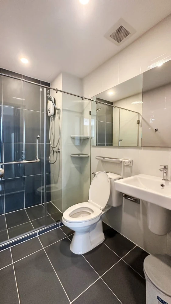 ให้เช่าคอนโด ดิ ออริจิ้น ราม 209 อินเตอร์เชนจ์  1 Bedroom Plus ชั้น 14 ตกแต่งพร้อมเครื่องใช้ไฟฟ้าครบ รีบจอง