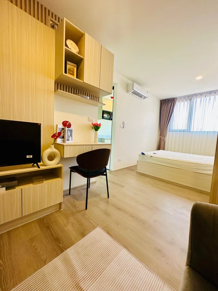 ให้เช่าคอนโด  ดิ ออริจิ้น สุขุมวิท - แพรกษา  ห้องน่าอยู่ เฟอร์ เครื่องใช้ไฟฟ้าครบ มาแต่ตัวเข้าอยู่ได้เลย อย่ารอช้า