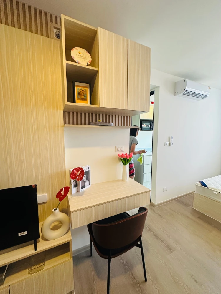 ให้เช่าคอนโด  ดิ ออริจิ้น สุขุมวิท - แพรกษา  ห้องน่าอยู่ เฟอร์ เครื่องใช้ไฟฟ้าครบ มาแต่ตัวเข้าอยู่ได้เลย อย่ารอช้า