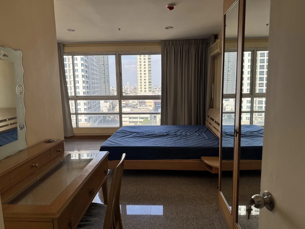 ให้เช่าคอนโด ปทุมวัน รีสอร์ท ห้องพร้อมอยู่ พื้นที่ใช้สอยเยอะ สิ่งอำนวยความสะดวกครบ มาจองได้แล้ววันนี้