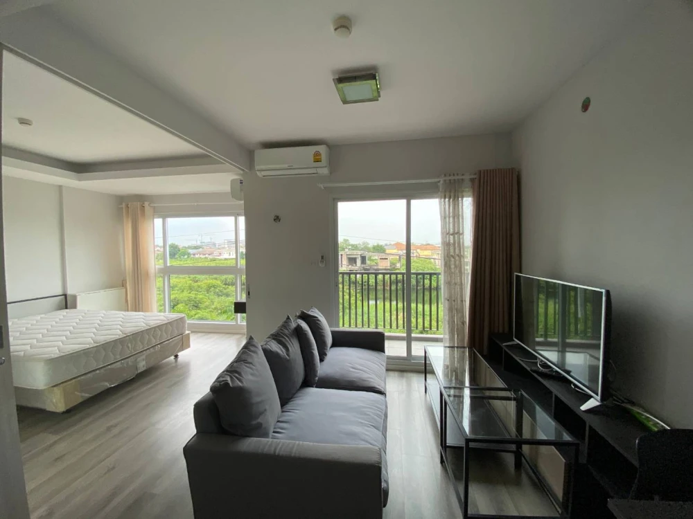ให้เช่าคอนโด พร้อมอยู่ บรรยากาศน่าอยู่ ✨ โครงการ Double Lake Condominium 2