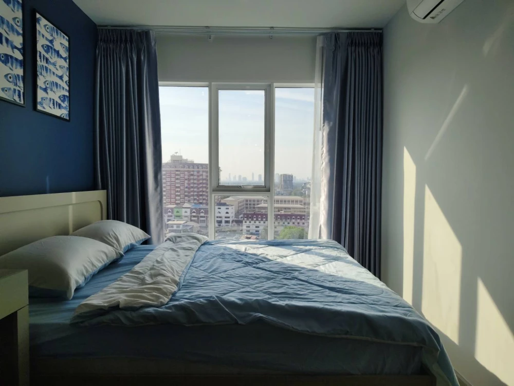 ให้เช่าคอนโด  รีเจ้นท์โฮม บางนา ห้องแต่งพร้อมอยู่ ชั้น 12 ได้วิวสูง ราคาไม่แรง ครบจบที่เดียว มาจอเงลย อย่าพลาด