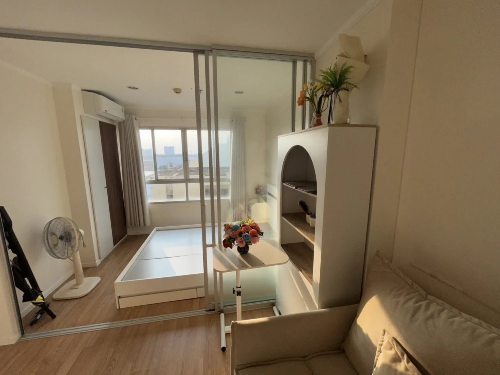 ให้เช่าคอนโด ลุมพินี วิลล์ ลาซาล-แบริ่ง ห้องกั้นแยกเป็นสัดส่วน แบ่งโซนลงตัว ราคาอย่างโดน จองเลย