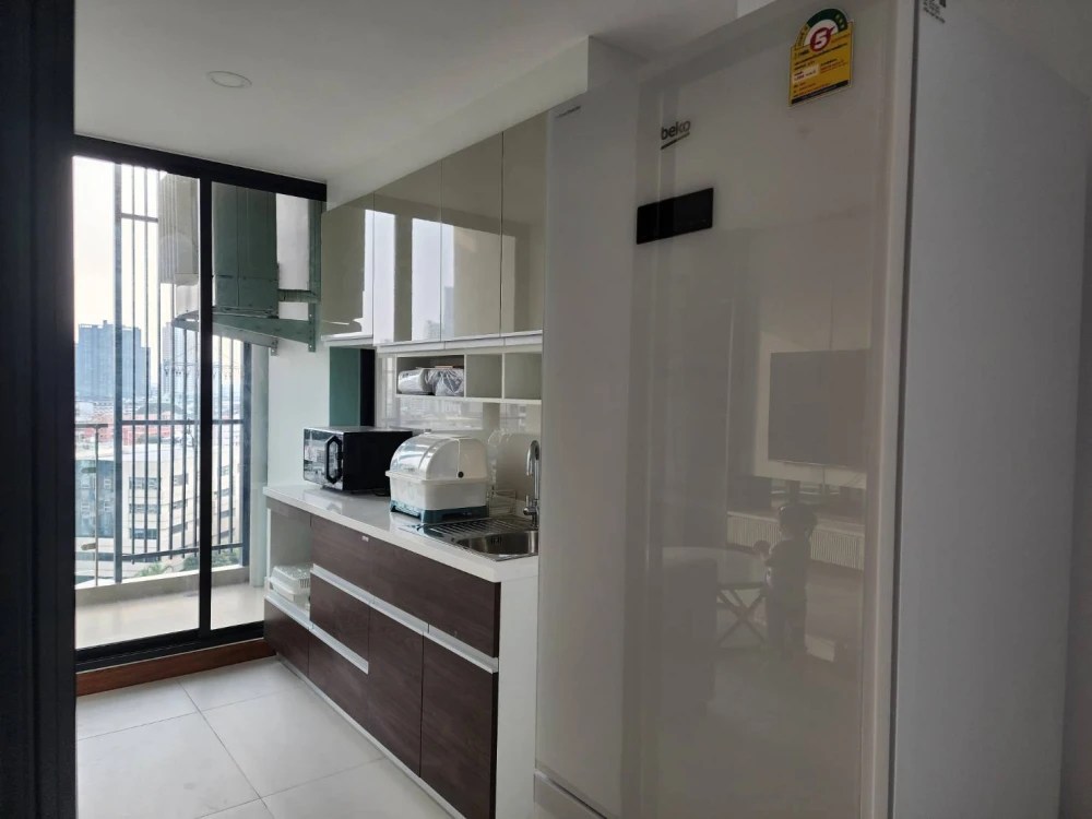 ให้เช่าคอนโด ศุภาลัยพรีเมียร์ เจริญนคร ห้องมุม วิวโค้งเจ้าพระยา และ ไอคอนสยาม ตกแต่งพร้อมเข้าอยู่ จองเลยจ้า