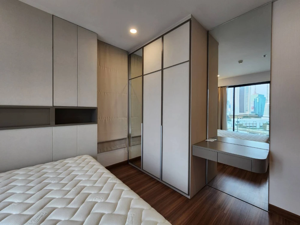 ให้เช่าคอนโด ศุภาลัยพรีเมียร์ เจริญนคร ห้องมุม วิวโค้งเจ้าพระยา และ ไอคอนสยาม ตกแต่งพร้อมเข้าอยู่ จองเลยจ้า