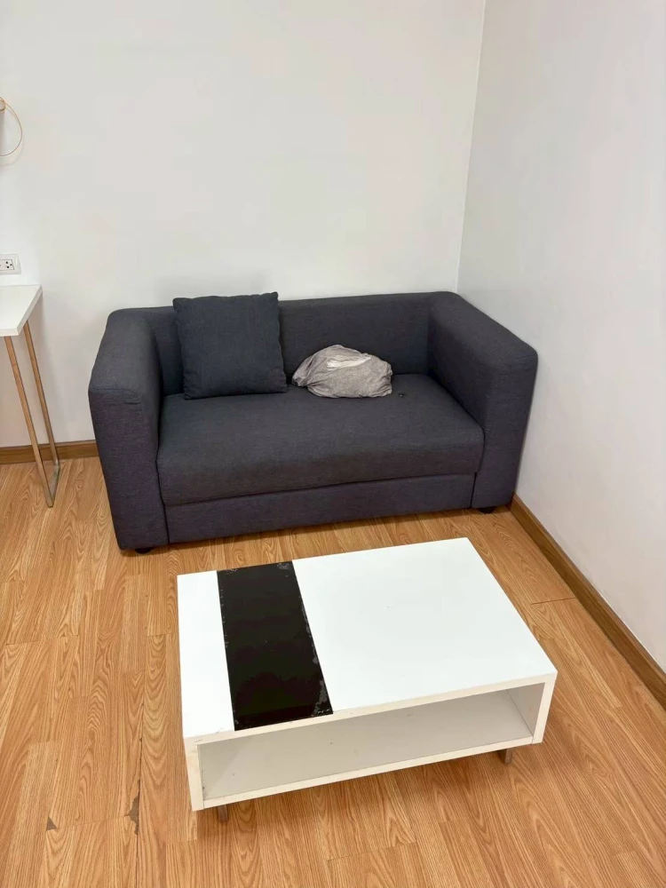 ให้เช่าคอนโด เดอะทรัสต์ เรสซิเด้นซ์ ปิ่นเกล้า 1 ห้องนอน 1 ห้องน้ำ พร้อมอยู่ เฟอรืครบ จองเลยจ้า