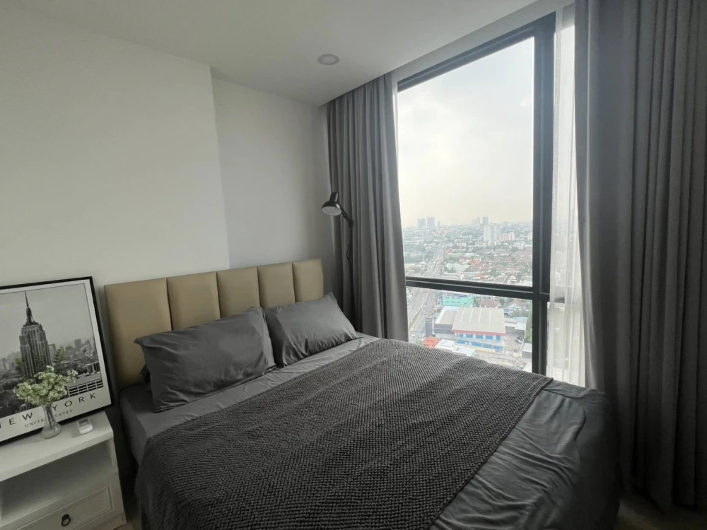 Condo for rent, The Clef Riverline Chao Phraya-Wong Sawang. Ready to move in, fully furnished. Book now!