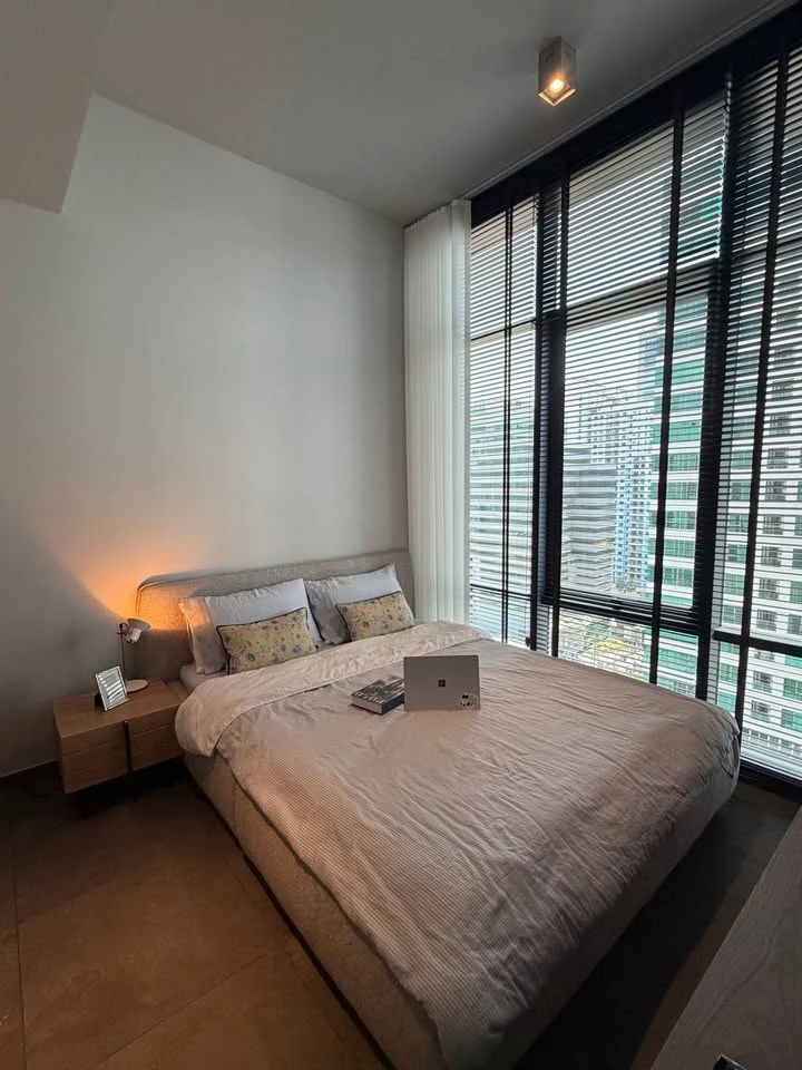 Condo for rent, The Loft Asoke. Ready to move in, fully furnished. Just bring your belongings and move in! Don't miss out!