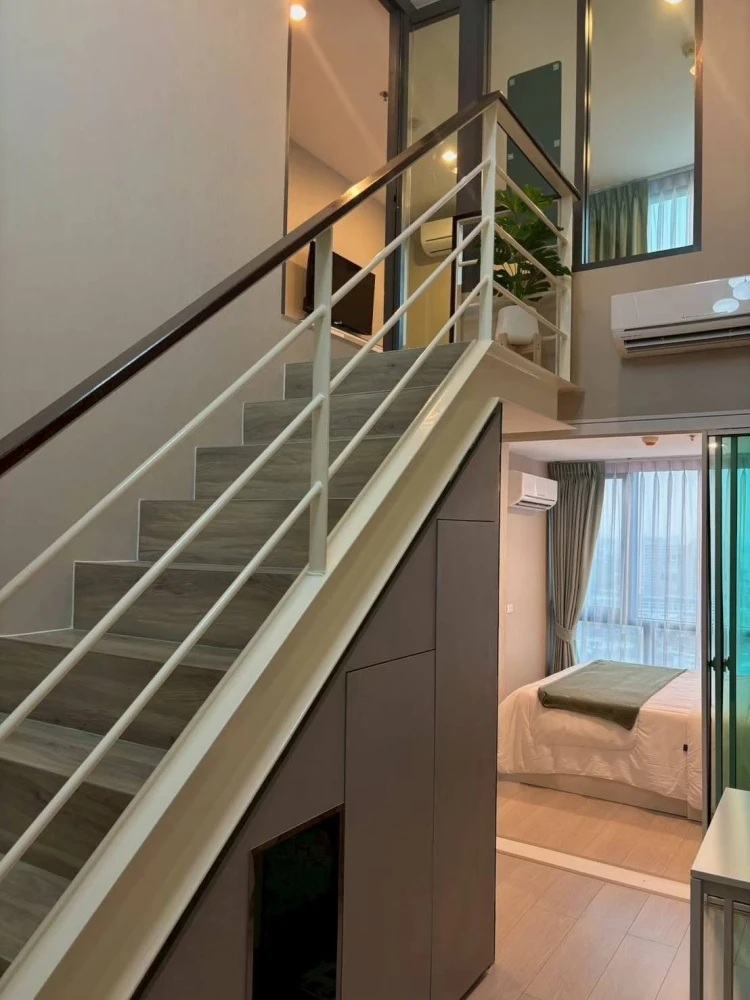 ให้เช่าคอนโด เมโทร สกาย ประชาชื่น ชั้น 19 วิว City แบบห้อง Moff 1 Bed 2 ชั้น สิ่งอำนวยความสะดวกครบ จองเลย
